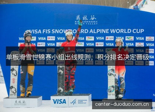 单板滑雪世锦赛小组出线规则，积分排名决定晋级